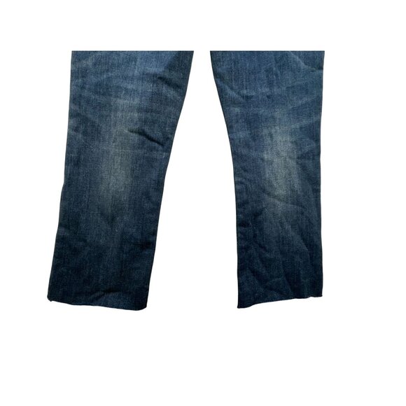 Sam Edelman Womens Stiletto Crop Boot Jeans Size 14/32 High Rise Blue Denim - Picture 16 of 16